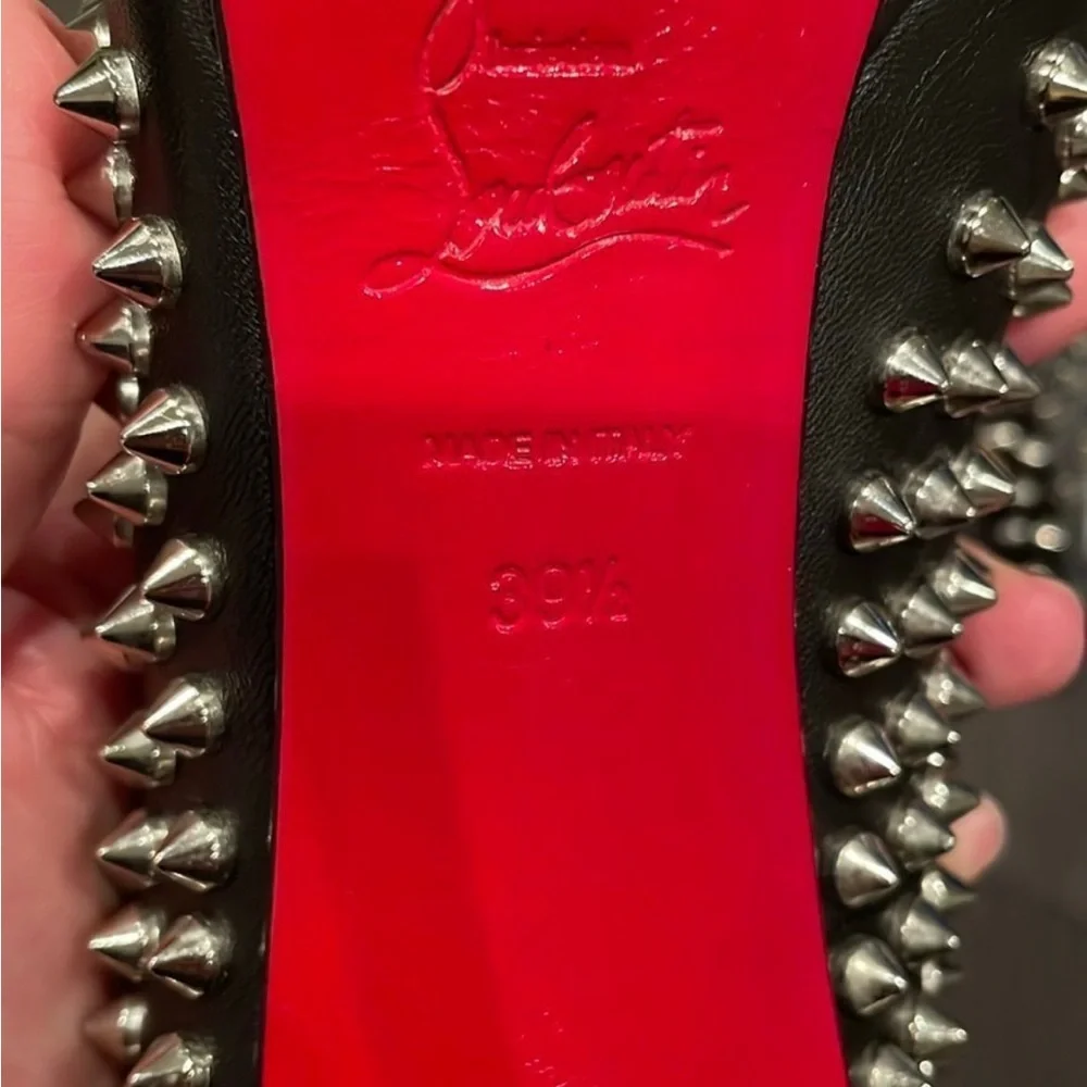 Christian Louboutin Pigalle Plato spiked heels - Picture 8 of 9